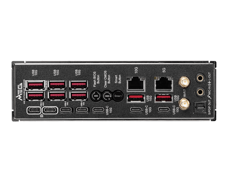 MSI MEG X870E GODLIKE AM5 E - ATX MOTHERBOARD - SWIFT PERIPHERALS1091604