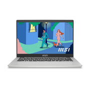 MSI MODERN 14, AMD 7TH GEN. RYZEN 5 7530U, 36CM FHD 60HZ LAPTOP(16GB/512GB NVME SSD/WINDOWS 11 HOME/MSO 2021/AMD RADEON GRAPHICS/URBAN SILVER/1.4KG), C7M - 283IN - SWIFT PERIPHERALSMSIAPTOP008