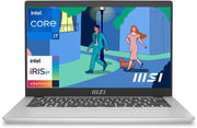MSI MODERN 14 C12MO - 1019IN [CI7 - 1255U 12TH GEN/16GB/512GB SSD/WIN11 HOME/14.0 INCH/INTEGRATED GRAPHICS /1 YEAR(S)/SILVER] - SWIFT PERIPHERALS1089891