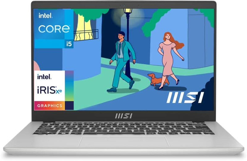 MSI MODERN 14 C12MO - 1020IN URBAN_SILVER/I5 - 1235U/UMA/16GB/512GB/IPS - LEVEL FHD 14 - SWIFT PERIPHERALSMSIAPTOP011