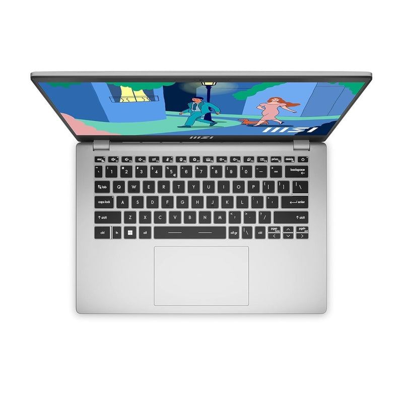 MSI MODERN 14 C12MO - 1022IN URBAN_SILVER/I3 - 1215U/UMA/8GB/512GB/IPS - LEVEL FHD 14 - SWIFT PERIPHERALSMSIAPTOP003