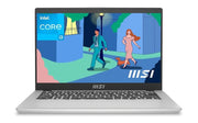 MSI MODERN 14 C12MO - 1022IN URBAN_SILVER/I3 - 1215U/UMA/8GB/512GB/IPS - LEVEL FHD 14 - SWIFT PERIPHERALSMSIAPTOP003