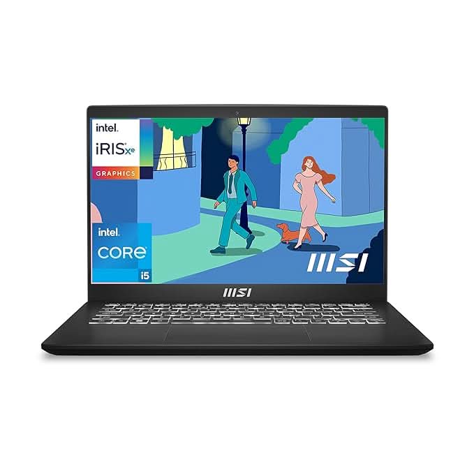 MSI MODERN 14 C12MO - 1204IN LAPTOP (12TH GEN CORE I5/ 8GB/ 512GB SSD/ WIN11 HOME) - SWIFT PERIPHERALS9S7-14J112-1204