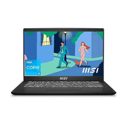 MSI MODERN 14 C12MO - 1205IN 9S7 - 14J112 - 1205 [CI3 - 1215U 12TH GEN/8GB/512GB SSD/WIN11 HOME/14.0 INCH/INTEGRATED GRAPHICS /1 YEAR(S)/BLACK] - SWIFT PERIPHERALS1090128