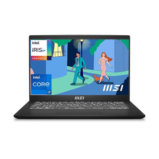 MSI MODERN 14 C12MO - 1211IN LAPTOP (12TH GEN CORE I7/ 16GB/ 512GB SSD/ WIN11 HOME) - SWIFT PERIPHERALS9S7-14J112-1211