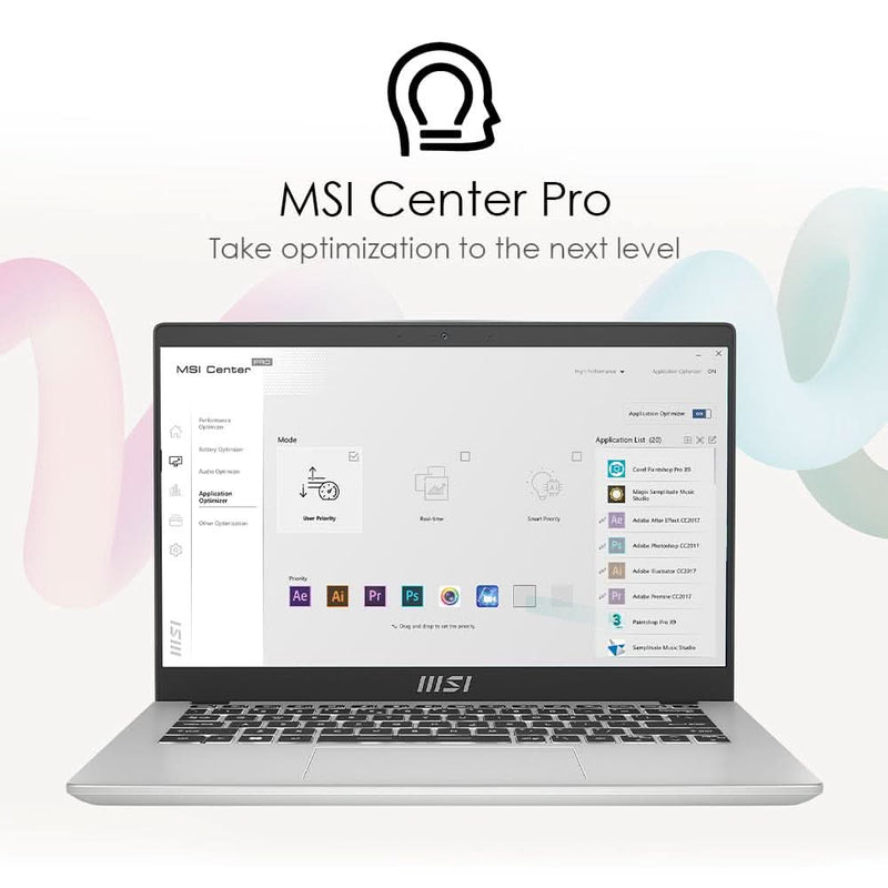 MSI MODERN 14 C12MO - 1248IN 9S7 - 14J111 - 1248 [CI3 - 1215U 12TH GEN/16GB/512GB SSD/WIN11 HOME/14.0 INCH/INTEGRATED GRAPHICS /1 YEAR(S)/SILVER] - SWIFT PERIPHERALS1090342