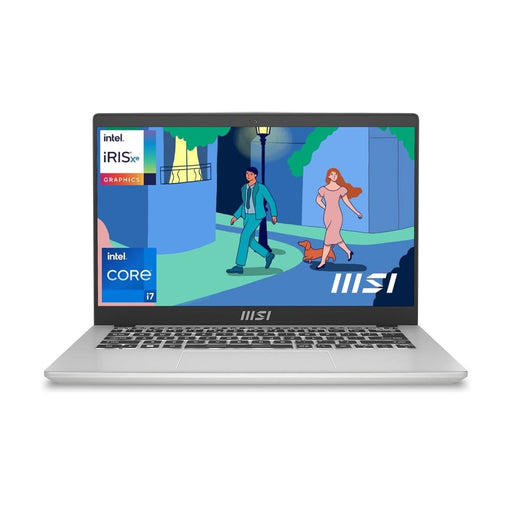 MSI MODERN 14 C12MO - 1298IN [CI7 - 1255U/16GB/512GB SSD/WIN11 HOME/14.0"/INTEGRATED GRAPHICS/1 YEAR(S)/SILVER] - SWIFT PERIPHERALS1095184