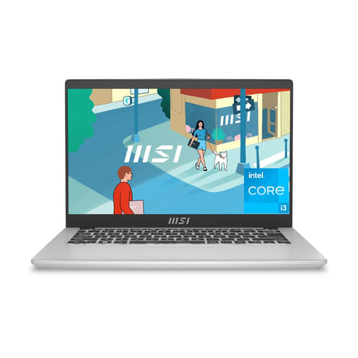 MSI MODERN 14 C13M - 115IN [CI3 - 1315U/8GB/512GB SSD/WIN11 HOME/14.0"/INTEGRATED GRAPHICS/1 YEAR(S)/SILVER] - SWIFT PERIPHERALS1095090
