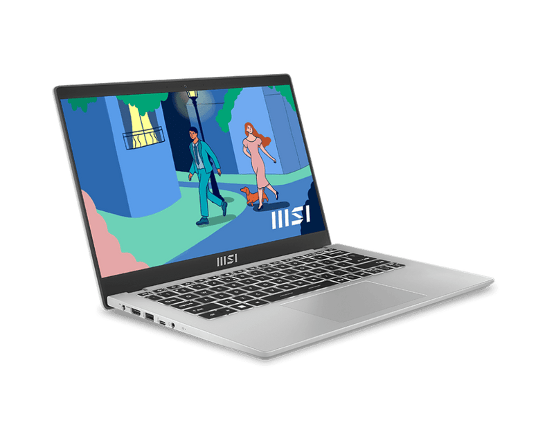 MSI MODERN 14 C7M - 401IN /RYZEN 5 7430U/UMA//8GB/512GB/IPS - LEVEL FHD 14/W/O - BAG - MS2021/SINGLE (WHITE) - SWIFT PERIPHERALS9S7-14JK11-401