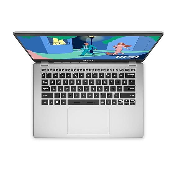 MSI MODERN 14 C7M - 401IN /RYZEN 5 7430U/UMA//8GB/512GB/IPS - LEVEL FHD 14/W/O - BAG - MS2021/SINGLE (WHITE) - SWIFT PERIPHERALS9S7-14JK11-401