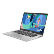 MSI MODERN 14,INTEL 13TH GEN. CORE I5 1334U,36CM FHD 60HZ THIN & LIGHT LAPTOP(16GB/512GB NVME SSD/WINDOWS 11 HOME/INTEL IRIS XE/URBAN SILVER/1.4KG), C13M - 116IN - SWIFT PERIPHERALSModern 14 C13M-116IN
