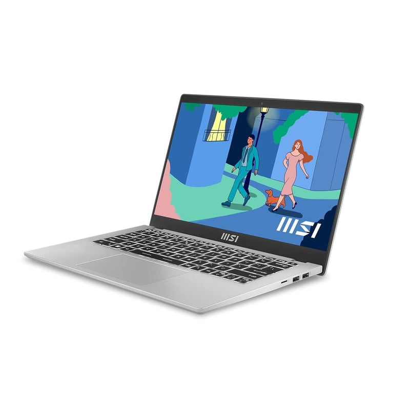 MSI MODERN 14,INTEL 13TH GEN. CORE I5 1334U,36CM FHD 60HZ THIN & LIGHT LAPTOP(16GB/512GB NVME SSD/WINDOWS 11 HOME/INTEL IRIS XE/URBAN SILVER/1.4KG), C13M - 116IN - SWIFT PERIPHERALSModern 14 C13M-116IN