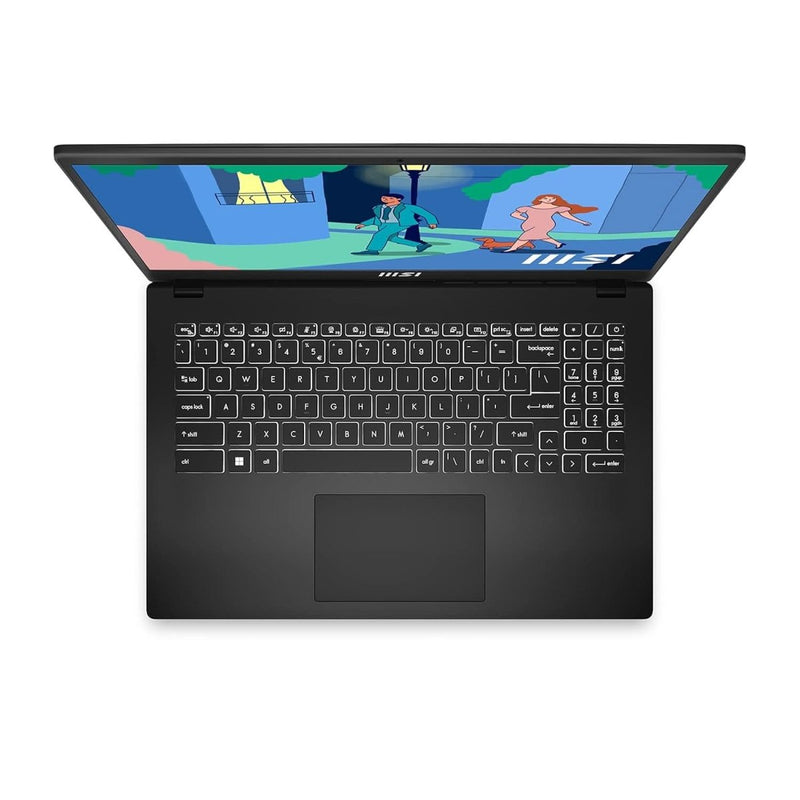 MSI MODERN 15, AMD 7TH GEN. RYZEN 5 - 7530U, 40CM FHD 60HZ LAPTOP(16GB/512GB NVME SSD/WINDOWS 11 HOME/MSO 2021/AMD RADEON GRAPHICS/CLASSIC BLACK/1.7KG), B7M - 427IN - SWIFT PERIPHERALSModern 15 B7M-427IN