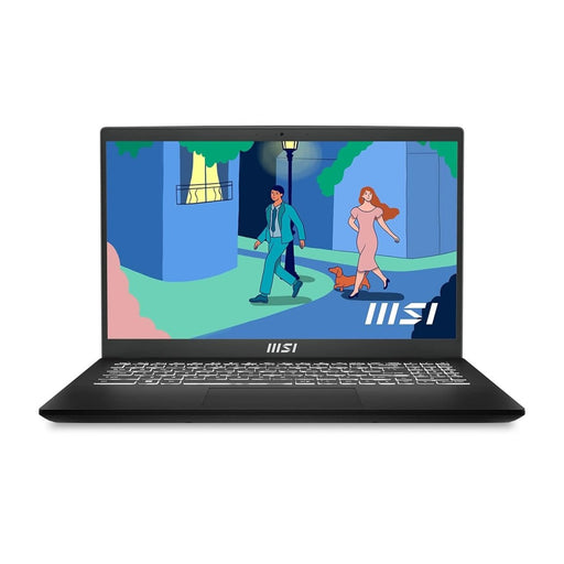 MSI MODERN 15, AMD 7TH GEN. RYZEN 5 - 7530U, 40CM FHD 60HZ LAPTOP(16GB/512GB NVME SSD/WINDOWS 11 HOME/MSO 2021/AMD RADEON GRAPHICS/CLASSIC BLACK/1.7KG), B7M - 427IN - SWIFT PERIPHERALSModern 15 B7M-427IN