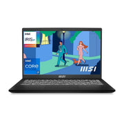 MSI MODERN 15 B12MO - 816IN [CI7 - 1255U 12TH GEN/16GB/512GB SSD/WIN11 HOME/15.6 INCH/INTEGRATED GRAPHICS /1 YEAR(S)/BLACK] - SWIFT PERIPHERALS1090330