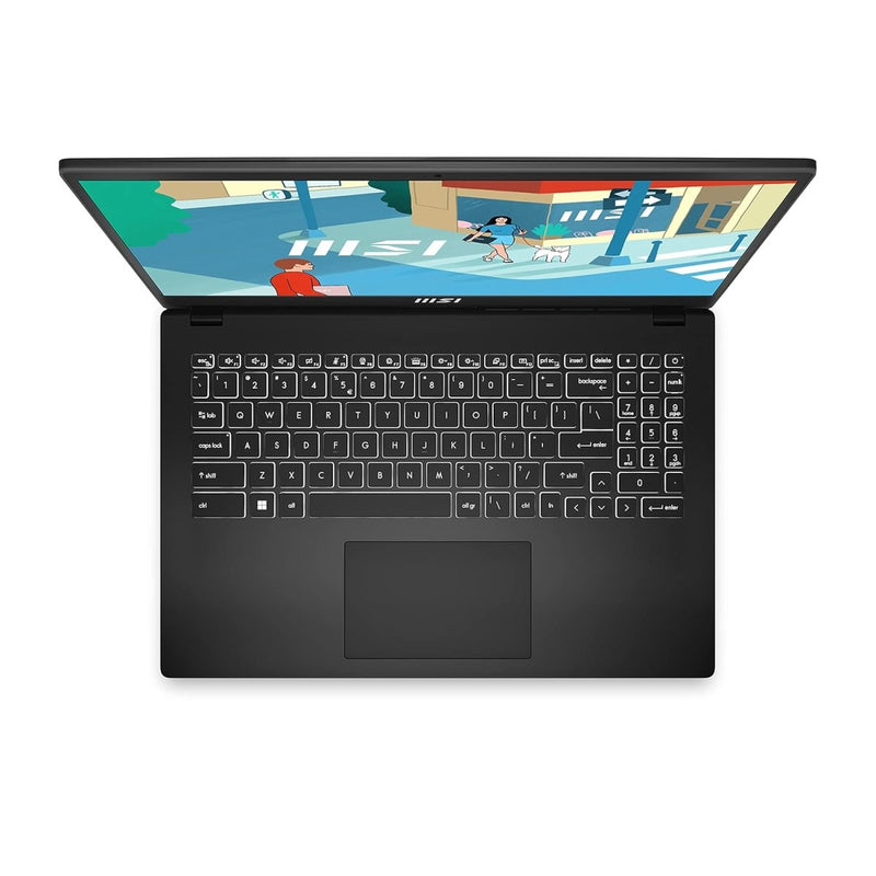 MSI MODERN 15 B13M - 883IN 9S7 - 15H112 - 883 [CI3 - 1315U 13TH GEN/8GB/512GB SSD/WIN11 HOME/15.6 INCH/INTEGRATED GRAPHICS /1 YEAR(S)/BLACK] - SWIFT PERIPHERALS1091783