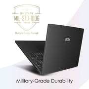 MSI MODERN 15 B7M - 480IN RYZEN 5 7430U/ONBOARD DDR IV 16GB (3200MHZ)/512GB NVME PCIE GEN3X4 SSD /WINDOWS11 HOME/OFFICE + M365/X/1 YEAR WARRANTY TERM - SWIFT PERIPHERALS9S7-15HK12-480
