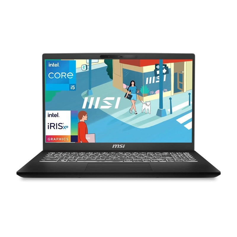 MSI MODERN 15 C13M - 081IN LAPTOP (13TH GEN CORE I5/ 16GB/ 512GB SSD/ WIN11 HOME) - SWIFT PERIPHERALS9S7-15H431-081