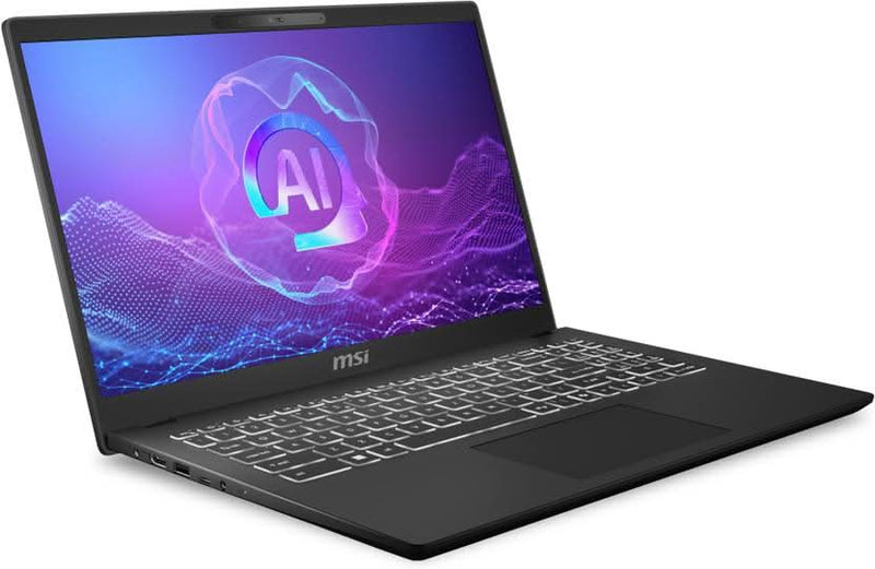 MSI MODERN 15 H AI C2HMG - 233IN 9S7 - 15H551 - 233 [ULTRA7 - 255H/16GB/1TB SSD/WIN11 HOME/15.6"/INTEGRATED GRAPHICS/1 YEAR(S)/BLACK] - SWIFT PERIPHERALS1095202