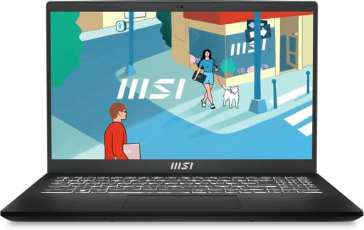MSI MODERN 15 H B13M 224IN INTEL CORE I9 13TH GEN BUSINESS LAPTOP (16GB, 512GB SSD, WINDOWS 11 HOME, 15.6 INCH FULL HD IPS DISPLAY, MS OFFICE 2021, CLASSIC BLACK, 1.9 KG) - SWIFT PERIPHERALS1097075