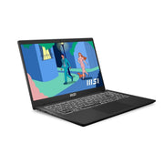 MSI MODERN 15, INTEL 12TH GEN. I7 - 1255U, 40CM FHD 60HZ LAPTOP(16GB/1TB NVME SSD/WINDOWS 11 HOME/MSO 2021/INTEL IRIS XE GRAPHICS/CLASSIC BLACK/1.7KG), B12MO - 1050IN - SWIFT PERIPHERALS1095438