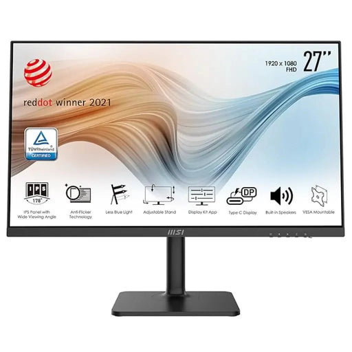 MSI Modern  MD271P  27″ 75Hz IPS FHD Business  Monitor USB‑C - SWIFT PERIPHERALSMD271P