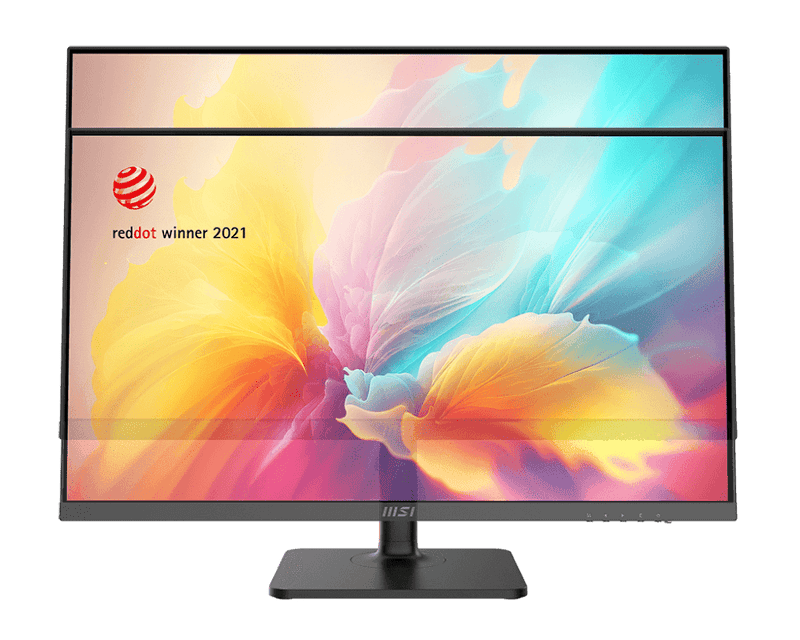 MSI Modern MD272QXP 27" WQHD 2K IPS Monitor 100Hz USB - C Height Adjustable Eye - Care Certified - SWIFT PERIPHERALSMD272QXP