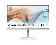 MSI Modern MD272XPW 27" FHD 100Hz 4ms IPS Built - in - Speaker Monitor - White - SWIFT PERIPHERALSModern MD272XPW