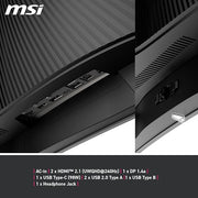 MSI MPG 341CQPX QD - OLED 34" 2K UWQHD 240Hz 0.03ms Curved OLED Gaming Monitor - SWIFT PERIPHERALS‎MPG 341CQPX QD OLED