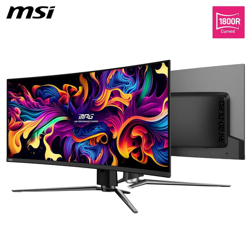 MSI MPG 341CQPX QD - OLED 34 INCH 2K UWQHD CURVED GAMING MONITOR - SWIFT PERIPHERALS1095644