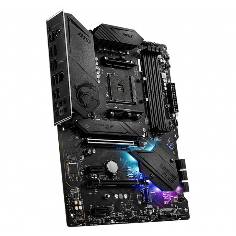 MSI MPG B550 GAMING - PLUS ATX Motherboard with DDR4 4400+MHz PCIe 4.0 and USB - C - SWIFT PERIPHERALSMPG-B550-GAMING-PLUS
