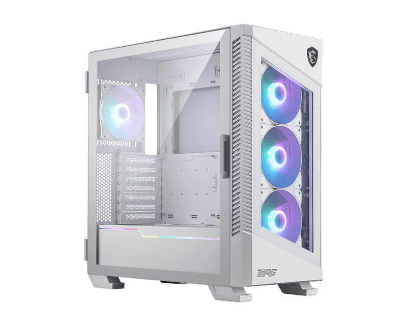 MSI MPG VELOX 100R ARGB (ATX) MID TOWER CABINET ( WHITE) - SWIFT PERIPHERALS1088315