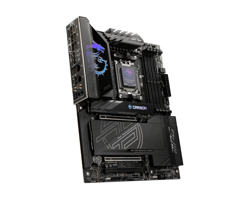 MSI MPG X870E CARBON WIFI MOTHERBOARD - SWIFT PERIPHERALS1090555