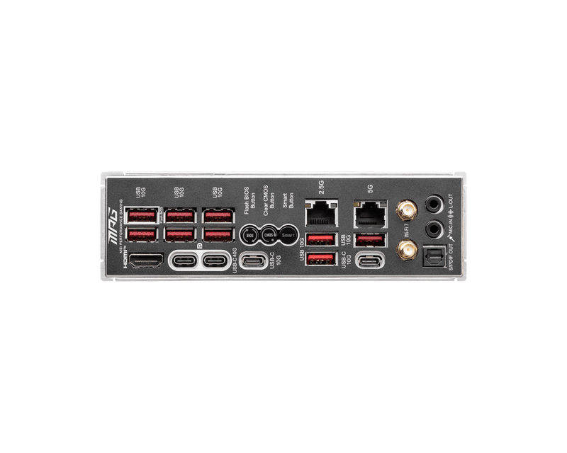 MSI MPG X870E CARBON WIFI MOTHERBOARD - SWIFT PERIPHERALS1090555