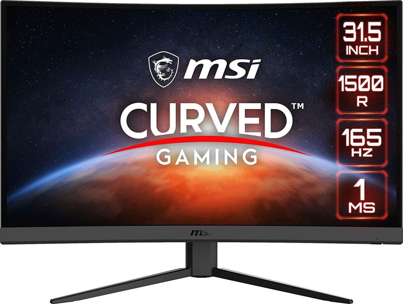 MSI OPTIX 32 INCH G32CQ4 WQHD 165HZ CURVED GAMING MONITOR - SWIFT PERIPHERALS1082532