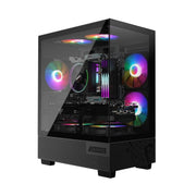 MSI PAG PANO M110A MID TOWER GAMING PC CASE - BLACK - SWIFT PERIPHERALS1095238