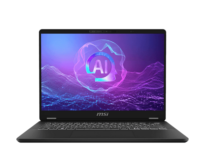 MSI PRESTIGE 14 AI EVO C2HMG - 093IN /INTEL CORE ULTRA 7 255H/DDR5 16GB*2/1TB NVME PCIE SSD GEN4X4/INTEL ARC GRAPHICS/WINDOWS11 HOME/OFFICE + M365/2 YEAR WARRANTY TERM - SWIFT PERIPHERALS9S7-14N121-093