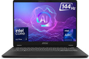 MSI PRESTIGE 14 AI EVO INTEL CORE ULTRA 7 255H - (32 GB/1 TB SSD/WINDOWS 11 HOME) PRESTIGE 14 AI EVO C2HMG - 087IN THIN AND LIGHT LAPTOP (14 INCH, STELLAR GRAY, 1.7 KG, WITH MS OFFICE) - SWIFT PERIPHERALSPrestige 14 AI Evo C2HMG-087IN