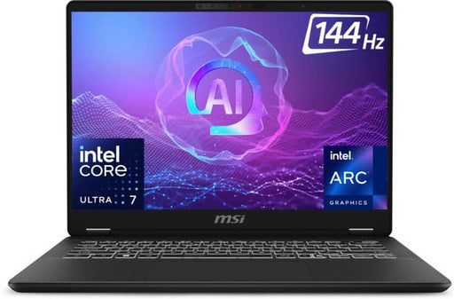 MSI PRESTIGE 14 AI EVO INTEL CORE ULTRA 7 255H - (32 GB/1 TB SSD/WINDOWS 11 HOME) PRESTIGE 14 AI EVO C2HMG - 087IN THIN AND LIGHT LAPTOP (14 INCH, STELLAR GRAY, 1.7 KG, WITH MS OFFICE) - SWIFT PERIPHERALSPrestige 14 AI Evo C2HMG-087IN
