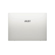 MSI PRESTIGE 14H, INTEL 12TH GEN. I5 - 12450H, 36CM FHD+ 60HZ LAPTOP (8GBX2/512GB NVME SSD/WINDOWS 11 HOME/NVIDIA RTX 2050, GDDR6 4GB GRAPHICS/URBAN SILVER/1.49KG), B12UCX - 412IN - SWIFT PERIPHERALSPrestige 14H B12UCX-412IN