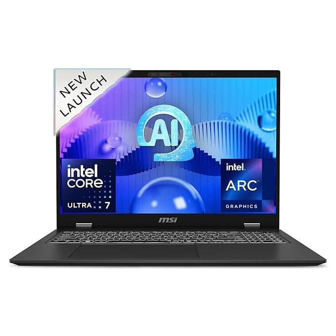 MSI PRESTIGE 16 AI EVO B1MG - 033IN LAPTOP ( INTEL CORE ULTRA 7/ 16GB/ 1TB SSD/ WIN11) - SWIFT PERIPHERALS1090501