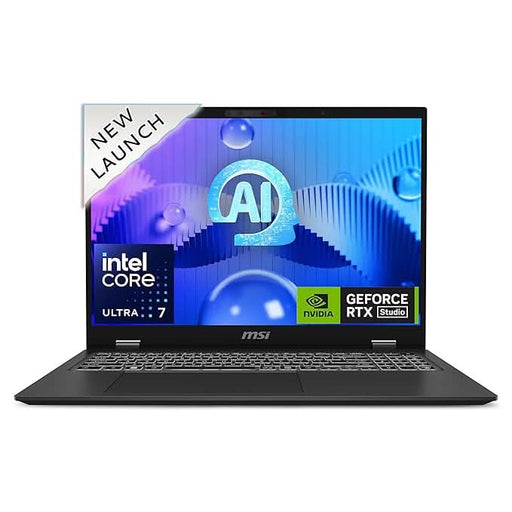 MSI PRESTIGE 16 AI STUDIO B1VFG - 070IN LAPTOP ( INTEL CORE ULTRA 7/ 32GB/ 1TB SSD/ WIN11/ 8GB GRAPHICS) - SWIFT PERIPHERALS9S7-15A211-070
