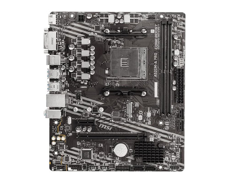 MSI PRO A520M - A AMD AM4 MOTHERBOARD - SWIFT PERIPHERALS1086250