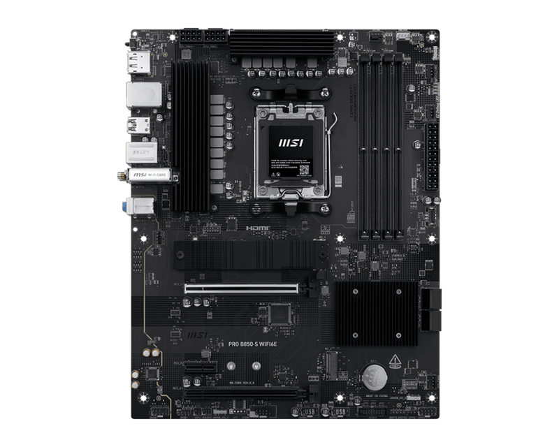 MSI PRO B850 - S WIFI6E Motherboards - SWIFT PERIPHERALS1096687