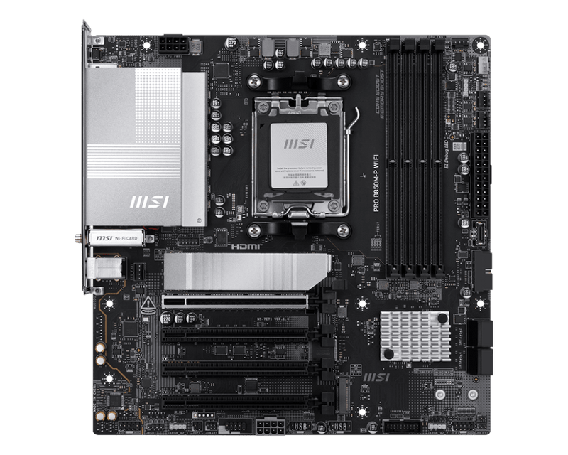 MSI PRO B850M - P WIFI DDR5 MOTHERBOARD - SWIFT PERIPHERALS1095320