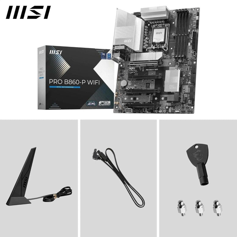 MSI PRO B860 - P WIFI DDR5 MOTHERBOARD - SWIFT PERIPHERALS1092090