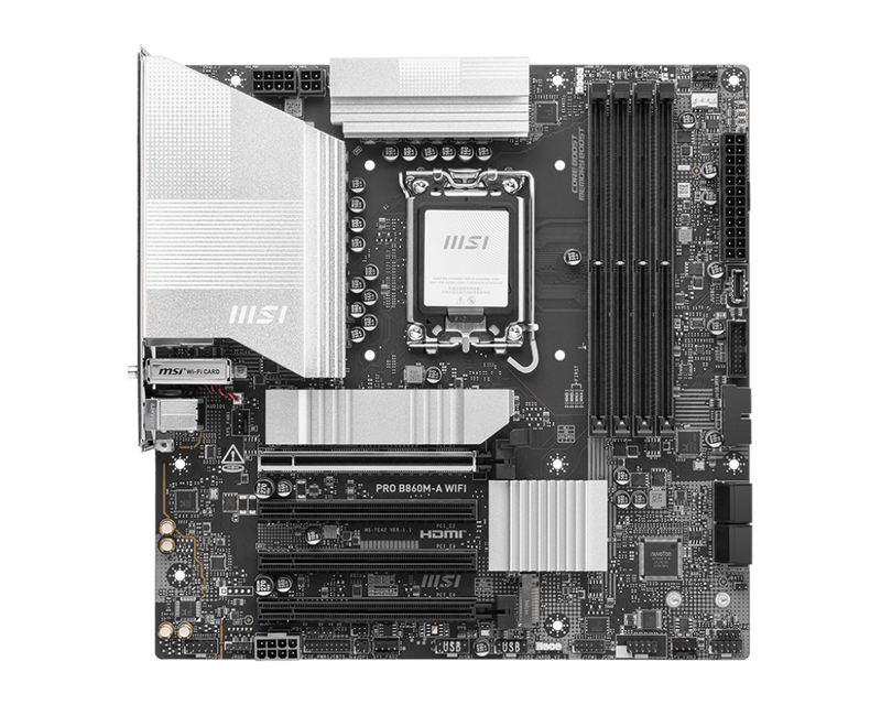 MSI PRO B860M - A WIFI MOTHERBOARD - SWIFT PERIPHERALS1092088