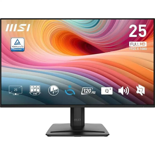 MSI PRO MP251 E2 24.5" 120Hz IPS Full HD Monitor Built‑in Speakers - SWIFT PERIPHERALSMP251-E2