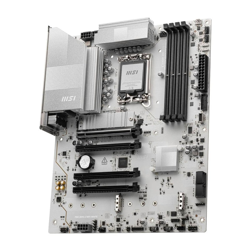MSI PRO Z890 - S WIFI WHITE GAMING MOTHERBOARD - SWIFT PERIPHERALS1093466