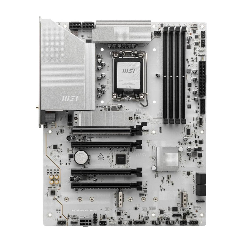 MSI PRO Z890 - S WIFI WHITE GAMING MOTHERBOARD - SWIFT PERIPHERALS1093466